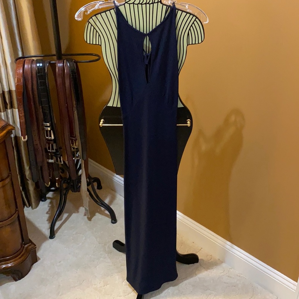 Paul Castelloe Collection - Navy Blue Dress